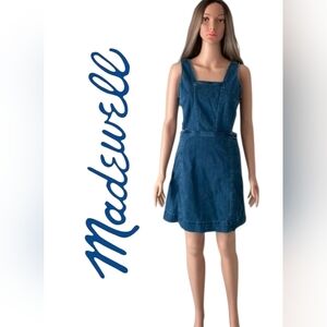 Madewell Blue Denim Dress Sz 4
